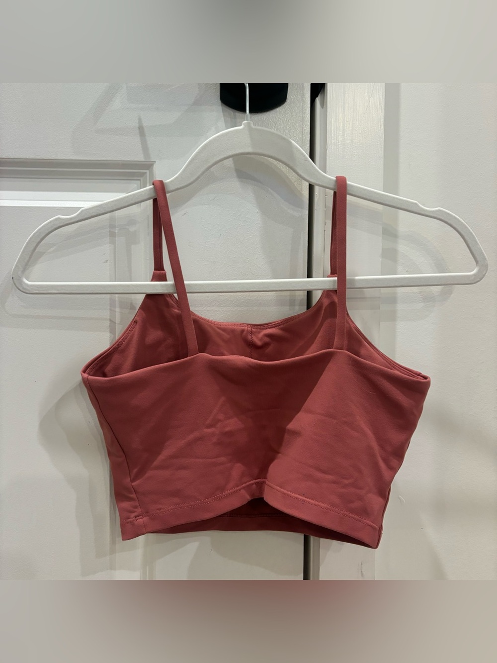 Pink padded workout tank top - Picture 2 of 2